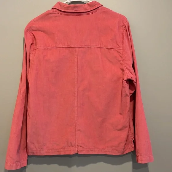 Appleseed’s Coral Corduroy Jacket Blazer. Size 6. - Picture 5 of 10